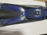 Oceanways Drift Fins , Blue, L/XL (9-13) - Like New